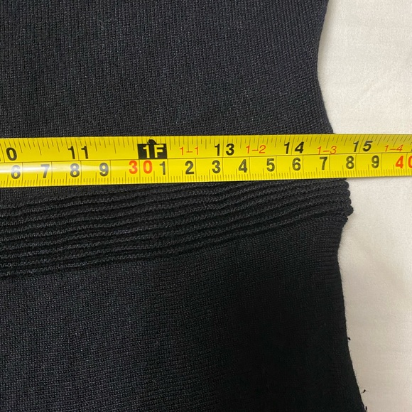 Women's RW&CO. Knitted Dress, Size M, Black & Pink - Picture 7 of 8